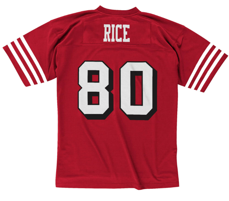 Jerry clearance rice jersey