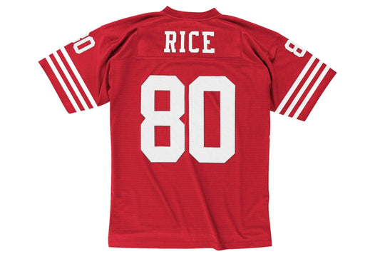 Jerry Rice San Francisco 49ers Mitchell & Ness NFL Red Throwback Jersey