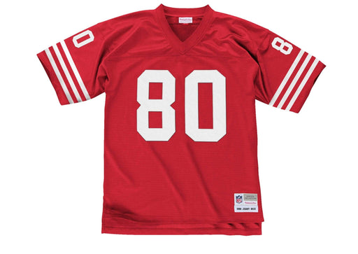 Jerry Rice San Francisco 49ers Mitchell & Ness NFL Red Throwback Jersey