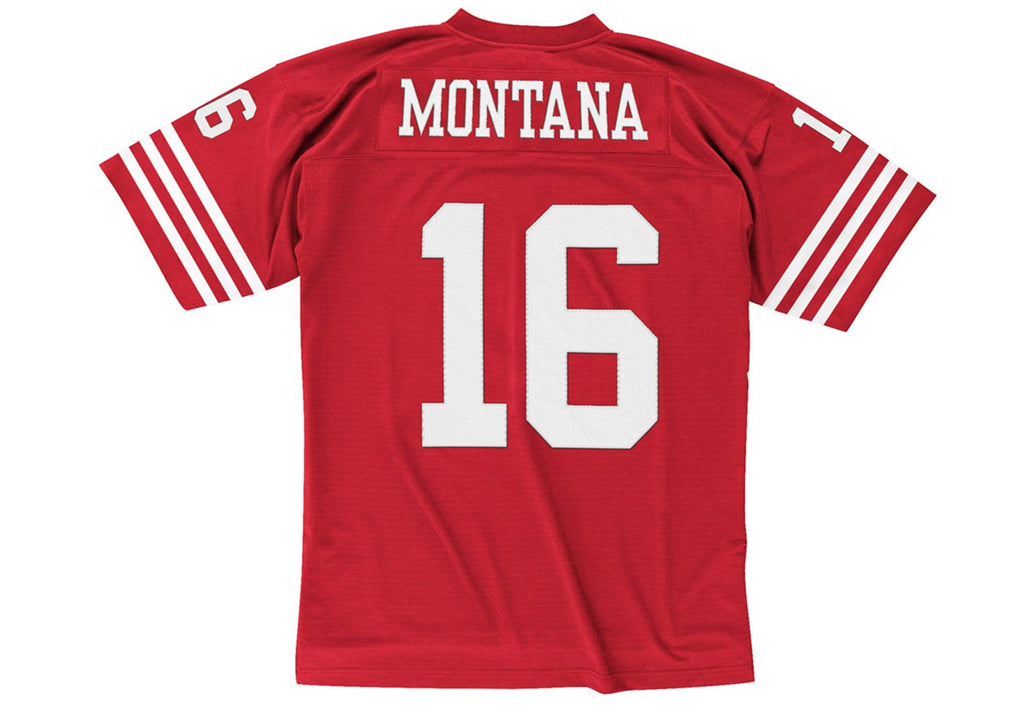 On sale Vintage Rawlings San Francisco 49ers Red and White 70's Style Tee Joe Montana