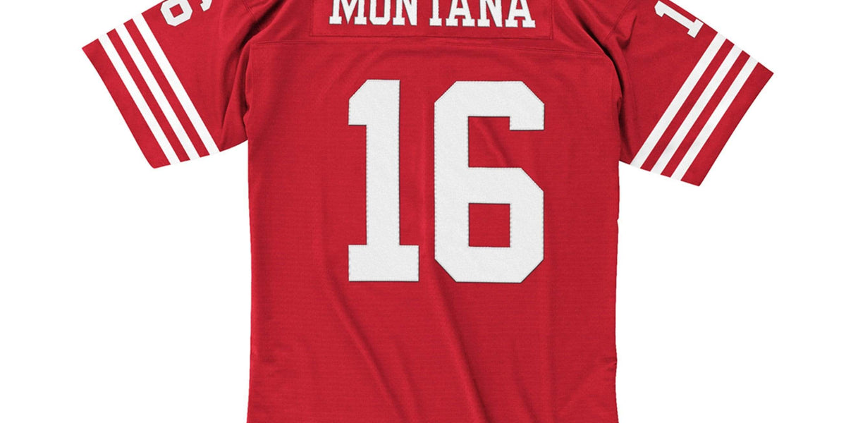 Mitchell and ness joe montana jersey on sale