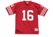 Joe Montana San Francisco 49ers Mitchell & Ness NFL Red Throwback Jersey