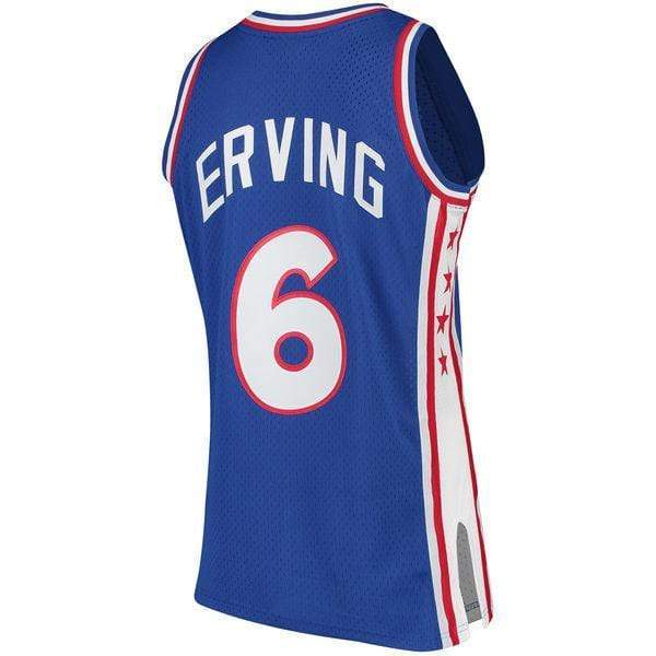 Philadelphia 76ers Authentic Dr J Erving Mitchell & Ness jersey size  52/48