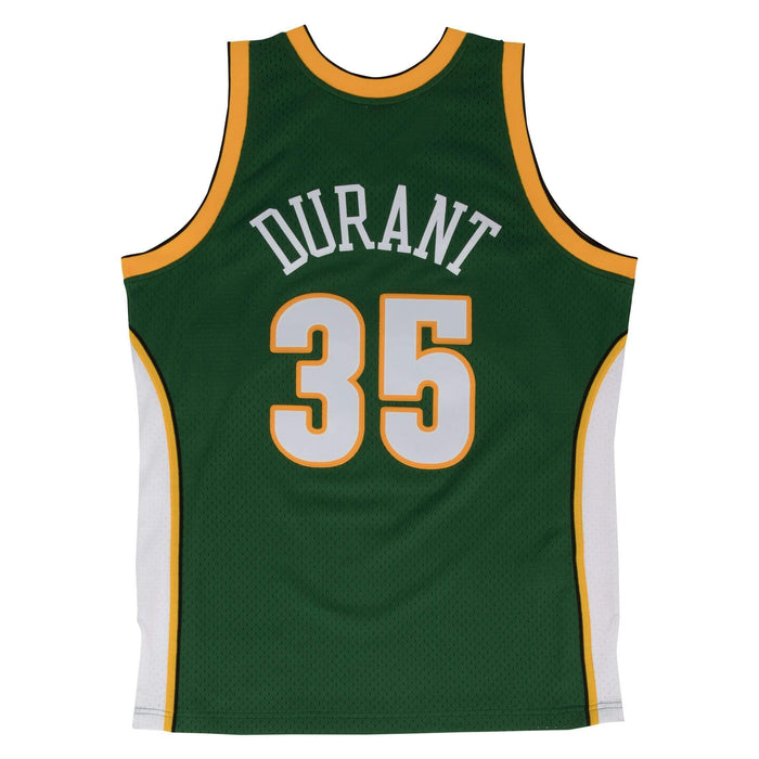 The Seattle SuperSonics 34# Ray Allen Basketball Men's Yellow Jersey - S to  4XL