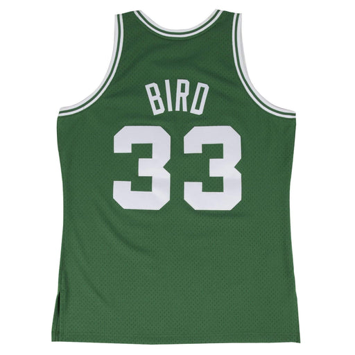 Larry Bird Boston Celtics Mitchell & Ness Green Throwback Swingman Jersey