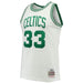 Adult Larry Bird Boston Celtics Mitchell & Ness White Throwback Swingman Jersey - Men's