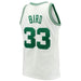 Adult Larry Bird Boston Celtics Mitchell & Ness White Throwback Swingman Jersey - Men's