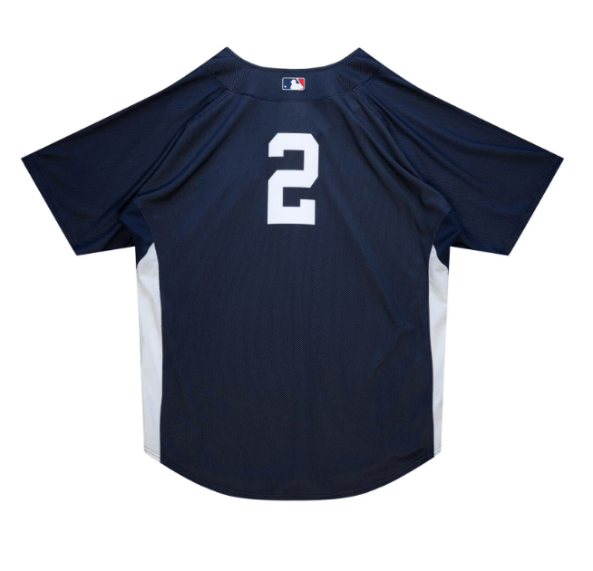 Nike, Shirts & Tops, Nike Mlb Embroidered Derek Jeter Yankees Jersey