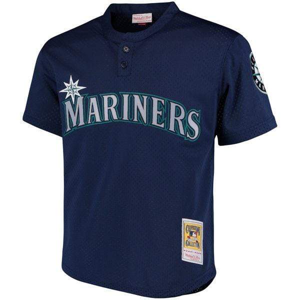 Men's Mitchell & Ness Green Toronto Blue Jays Cooperstown Collection Mesh Batting Practice Jersey Size: Small