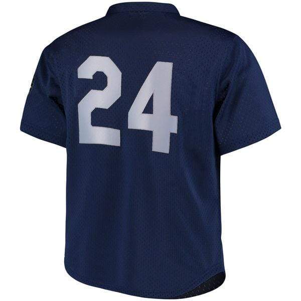Source 100% Polyester Seattle Aqua Gray-Navy 24 Griffey Mariners Baseball  Uniform Jersey on m.