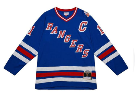 Men's Mitchell & Ness Red/Blue New York Rangers 1994 Stanley Cup