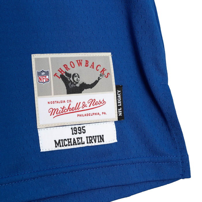 Mitchell & Ness Adult Jersey Michael Irvin Dallas Cowboys Mitchell & Ness NFL 1995 Blue Throwback Jersey