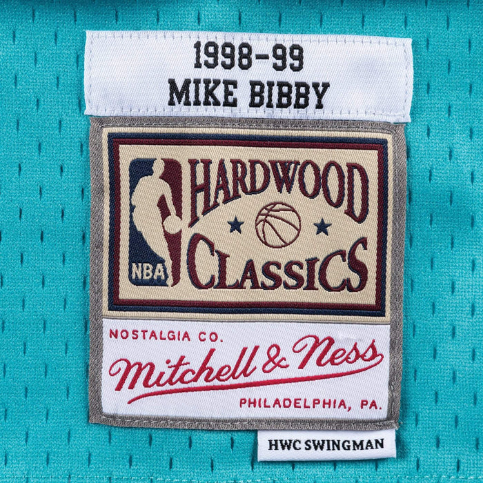 Men's Mitchell & Ness White Vancouver Grizzlies Hardwood Classics