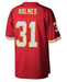 Mitchell & Ness Adult Jersey Priest Holmes Kansas City Chiefs Mitchell & Ness NFL 2002 Red Throwback Jersey