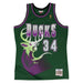Ray Allen Milwaukee Bucks Mitchell & Ness NBA Green Throwback Swingman Jersey