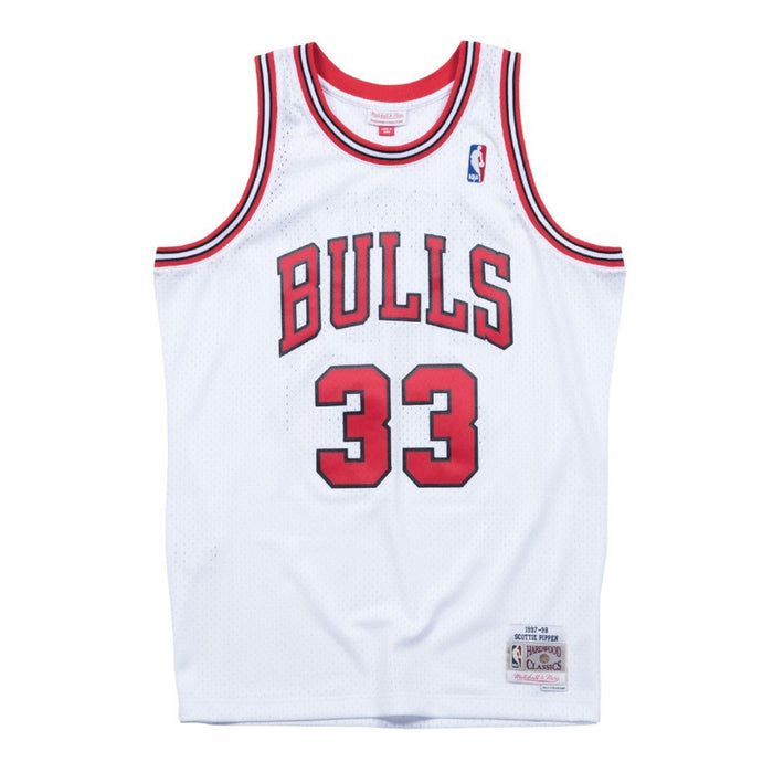 Mitchell & Ness Swingman Chicago Bulls Home 1997-98 Scottie Pippen Jersey, White