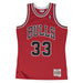 Mitchell & Ness Adult Jersey Scottie Pippen Chicago Bulls Mitchell & Ness NBA Red Throwback Swingman Jersey