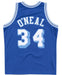 Mitchell & Ness Adult Jersey Shaquille O'Neal Los Angeles Lakers 1996 Throwback Mitchell and Ness - Blue