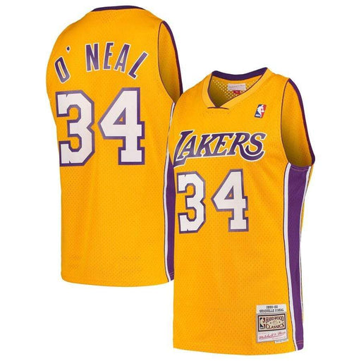 Mitchell&Ness NBA Swingman Jersey Lakers Shaq Gold