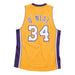 Shaquille O'Neal Los Angeles Lakers 1999-00 Mitchell & Ness Throwback Swingman Jersey