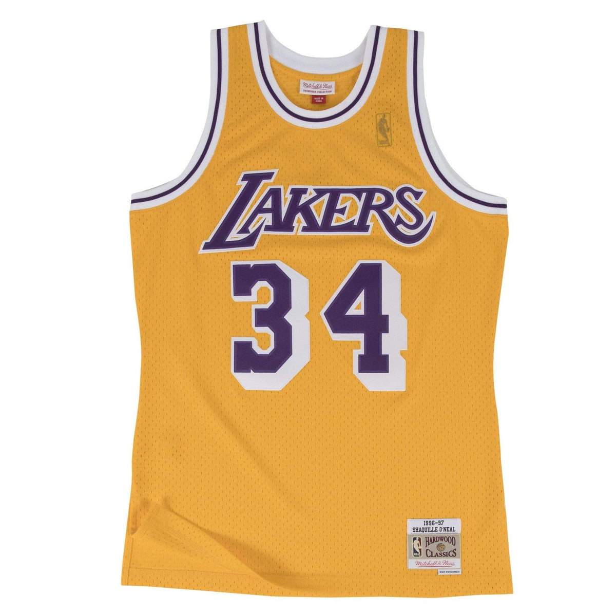 Mitchell & Ness Shaquille O'Neal Los Angeles Lakers 1996-97 Swingman Jersey Medium