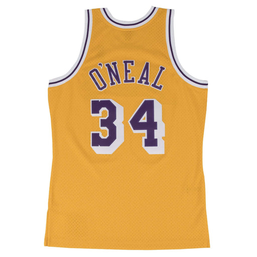 Mitchell & Ness Men's Mitchell & Ness Shaquille O'Neal Gold Los