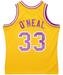 Shaquille O'Neal LSU Tigers Mitchell & Ness Gold 1990 Throwback Swingman Jersey