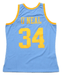 Shaquille O'Neal Minneapolis Lakers 2001-02 Mitchell & Ness Blue Throwback Swingman Jersey