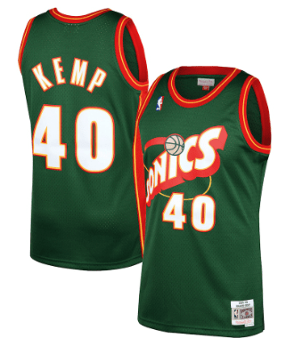 Shawn kemp supersonics deals jersey