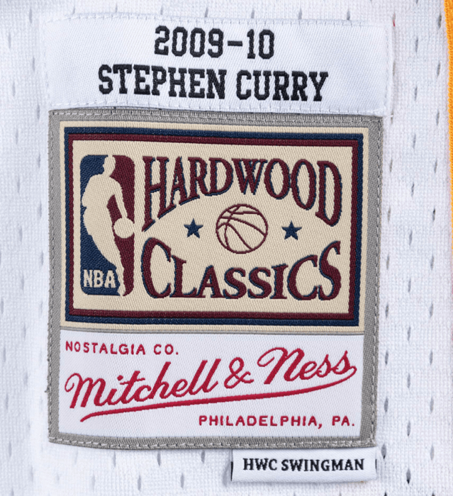 Stephen Curry Golden State Warriors Mitchell & Ness Hardwood Classics  Swingman Jersey - Navy