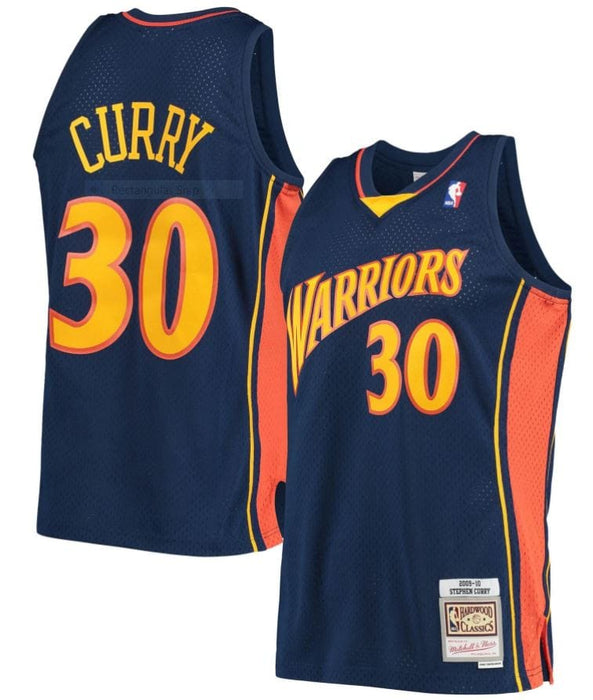 Mitchell & Ness Golden State Warriors Stephen Curry 2009 Home Swingman  Jersey (Medium)