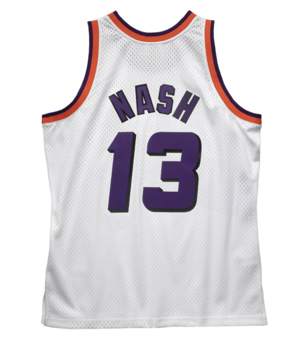 Men's Phoenix Suns Steve Nash Mitchell & Ness White Big & Tall