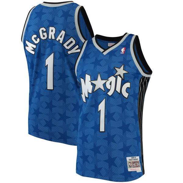 Tracy McGrady Orlando Magic Mitchell & Ness NBA Blue Throwback Swingman Jersey