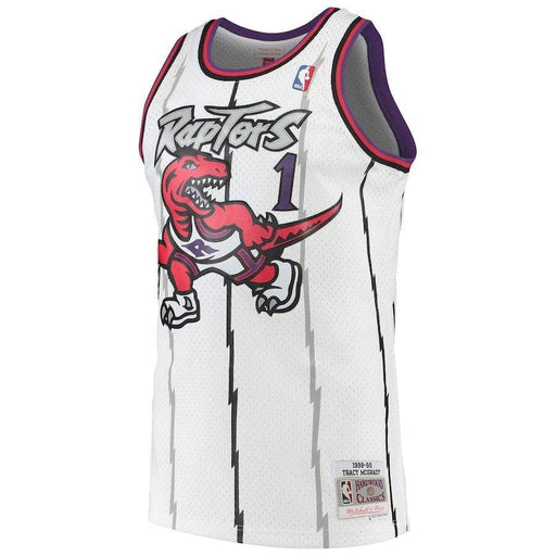 Mitch & Ness Retro Toronto Raptors Tracy McGrady Stitched Jersey Sz.