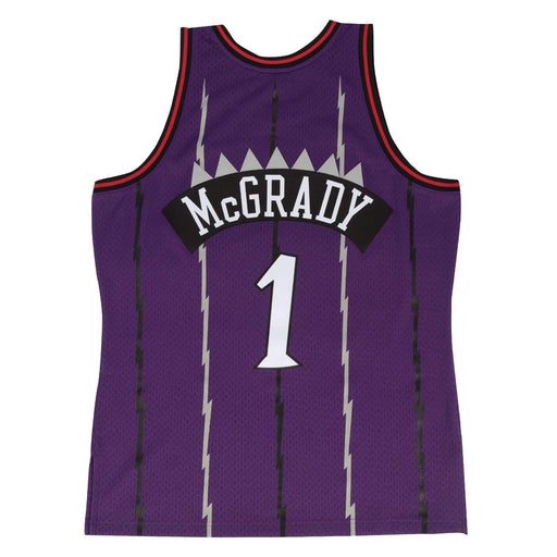 1 TRACY McGRADY Houston Rockets NBA SG/SF White Throwback Jersey