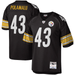 Mitchell & Ness Adult Jersey Troy Polamalu Pittsburgh Steelers Mitchell & Ness NFL Black Throwback Jersey
