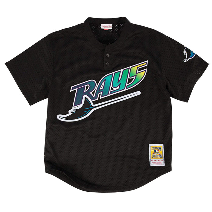 Wade Boggs Tampa Bay Devil Rays Mitchell & Ness MLB Authentic Batting Jersey