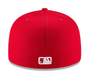 Los Angeles Dodgers New Era Red and White Collection 59FIFTY Fitted Hat