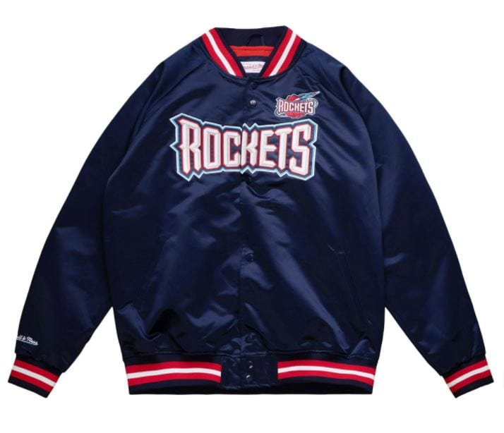 New Mitchell & Ness Houston Rockets “Team Origins” Satin Button up Jacket  Available now at @biggcitycapzone !! S-4XL 200$ We ship.…
