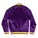 Mitchell & Ness Jacket Los Angeles Lakers Mitchell & Ness Purple Lightweight Satin Jacket