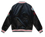 Mitchell & Ness Jacket Ohio State Buckeyes Mitchell & Ness Black Champ City Satin Jacket