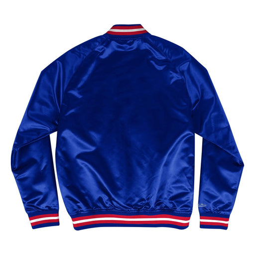 Men's Houston Astros Mitchell & Ness White City Collection Satin Full-Snap  Varsity Jacket
