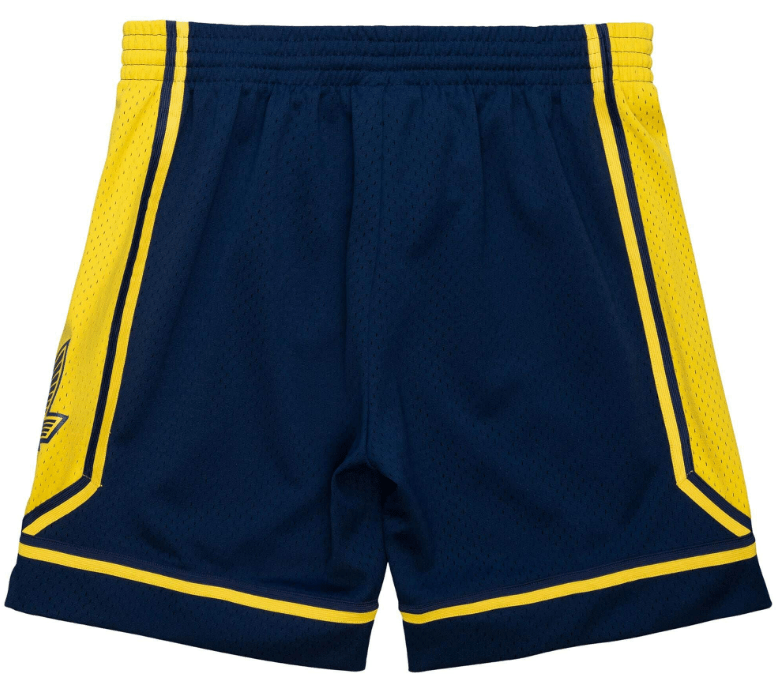 Mitchell & Ness Shorts Marquette Golden Eagles Mitchell & Ness 2002 Navy Throwback Swingman Shorts