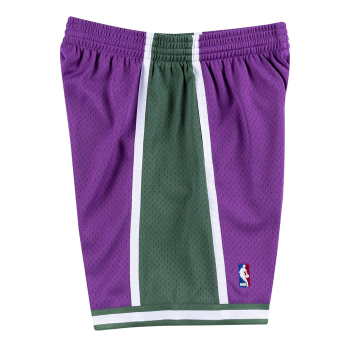 Mitchell & Ness Shorts Milwaukee Bucks Mitchell & Ness NBA 2000-01 Purple Throwback Swingman Shorts
