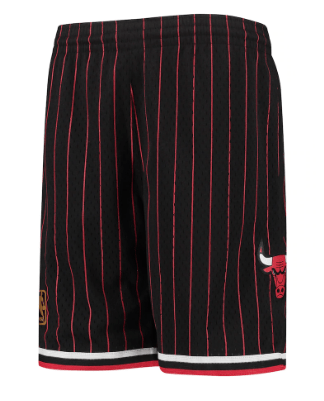 Chicago Bulls Black Basketball Shorts