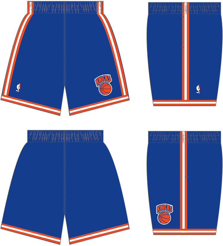 Youth New York Knicks Mitchell Ness NBA 1991 Blue Throwback Swingman