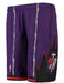 Mitchell & Ness Shorts Youth Toronto Raptors Mitchell & Ness NBA Purple Throwback Swingman Shorts