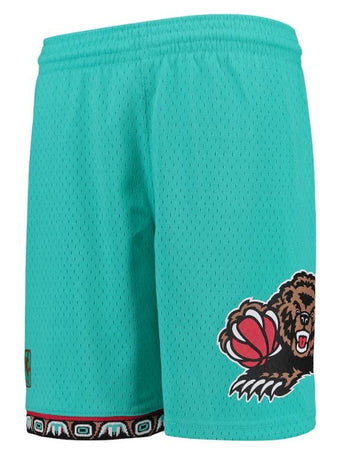Mitchell & Ness Vancouver Grizzlies Teal Swingman Shorts - Gameday Detroit