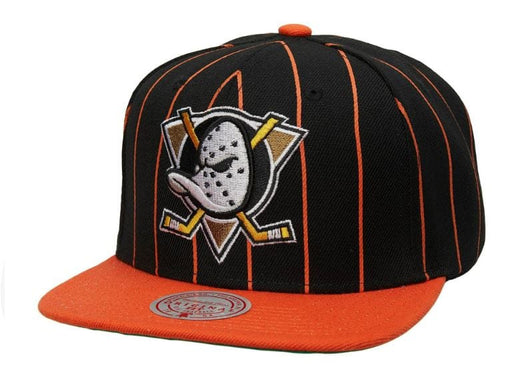 Anaheim Ducks Hat Cap Snapback Mens One Size Orange Camo Trucker Hockey NHL