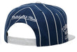 Mitchell & Ness Snapback Hat OSFM / Blue Toronto Maple Leafs Mitchell & Ness Blue Team Pinstripe Adjustable Snapback Hat